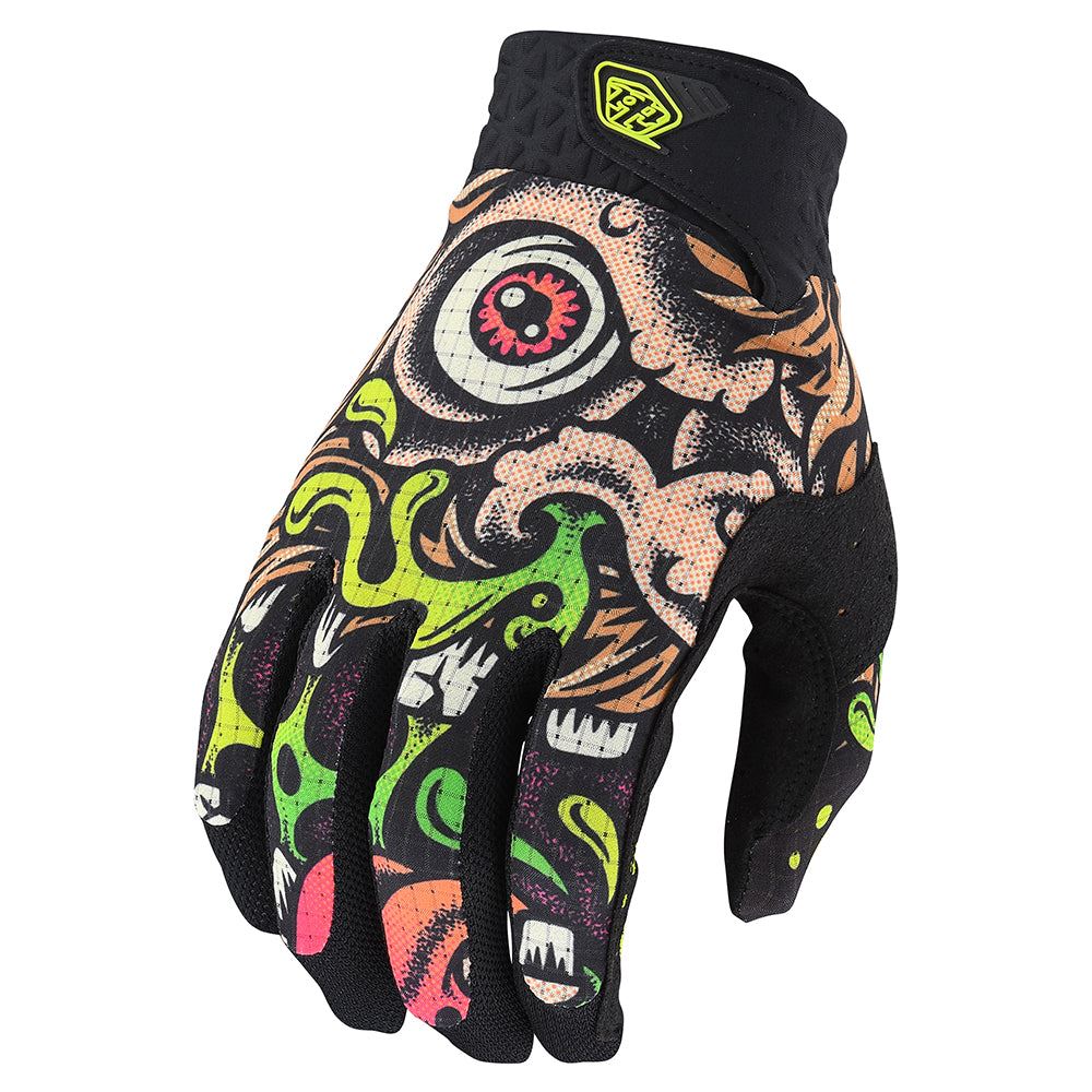 Troy Lee Designs Youth Air Gloves Bigfoot Black Green